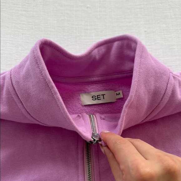 SET ACTIVE half zip - Picture 3 of 6